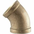 Stz Industries B-L4504 ELBOW 3/4 BRASS 45DEG LOW LEAD 323 E45-34